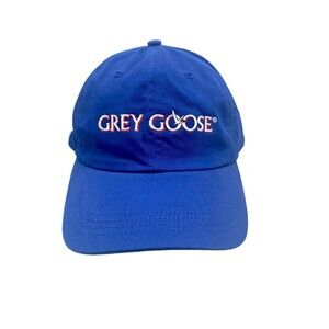 Grey Goose OSFM Embroidered Logo Blue Baseball Cap Dad Hat 2006